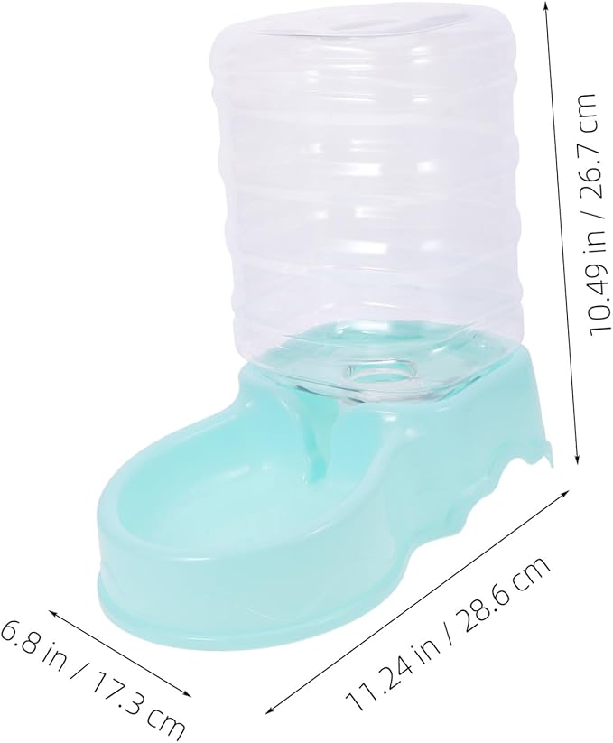 SUPVOX Automatic Cat Water Dispenser Gravity Pet Feeder Bowl Simple Elegant Design Pet Supply