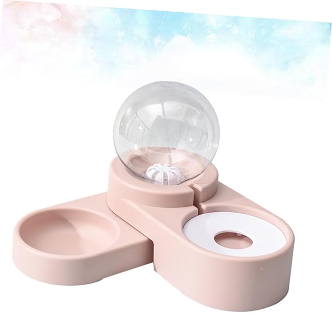 GANAZONO Dog Water Feeder Portable Automatic Drinking Fountain No Spill Pet Supplies