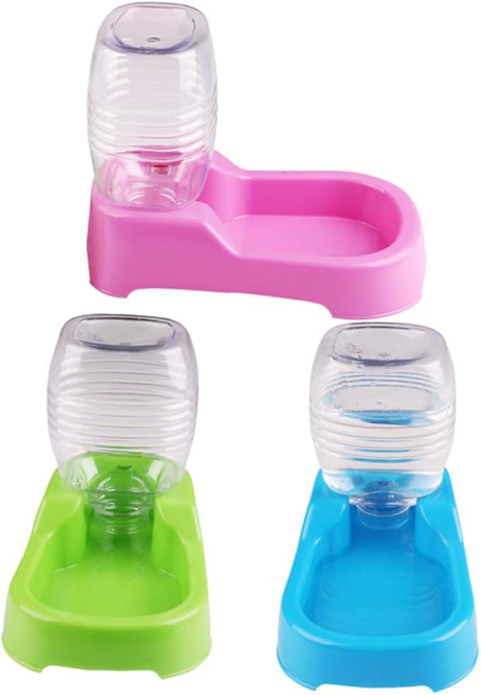 Pet Water Feeder Bowl Automatic Dog Drinking Tool with Unique Design Convenient and Easy to Use for Home Pet Shop Green