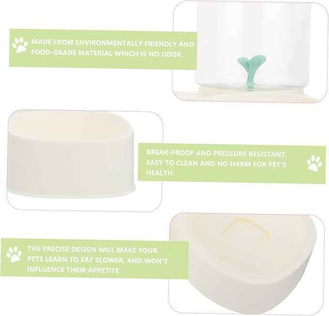 1pc Automatic Cat Dog Feeder Non- Bowl Pet Water Dispenser for Cats and Dogs Convenient Food and Water for Home Use