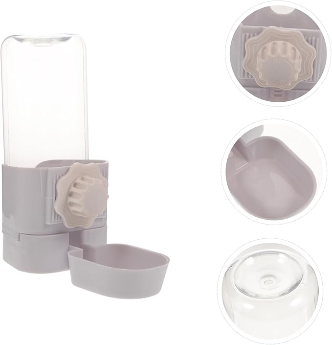 Mipcase Hanging Cage Drinker Bear Water Bottle Animal Drinking Bottle Pet Cage Hamster Feeder Dispensers Dog Automatic Water Dispenser Rabbit Water Bottle Water Feeding Tool