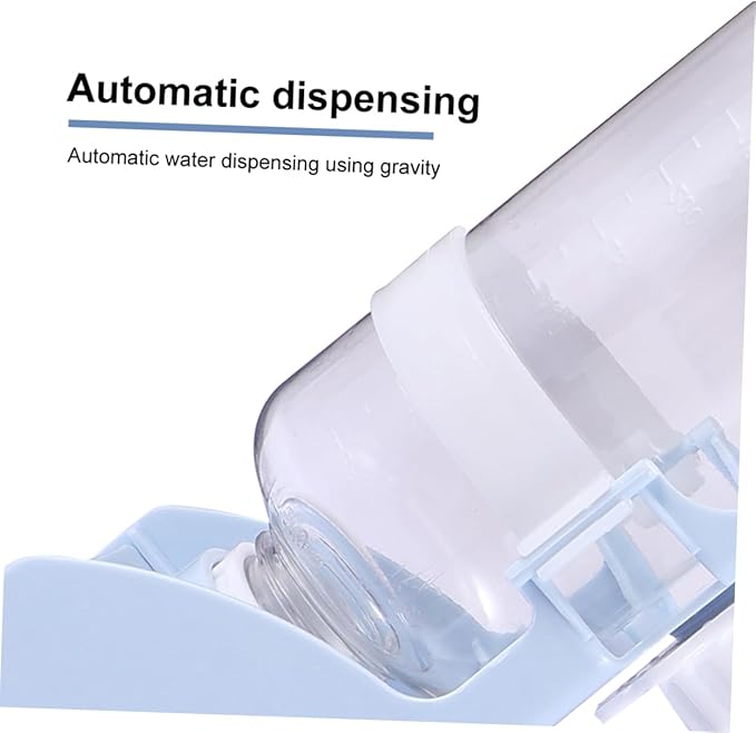 1pc Hanging Waterer Automatic Pet Water Dispenser for Dogs and Cats Leak Design Versatile Use Color