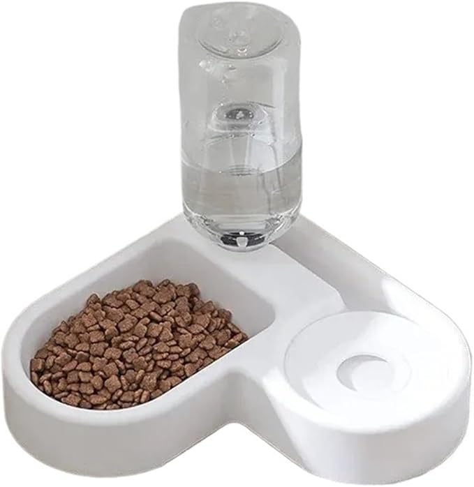 Automatic Drinking Love Pet Bowl Moisture-Proof Basin Dual-use Multi-Functional and Feeding