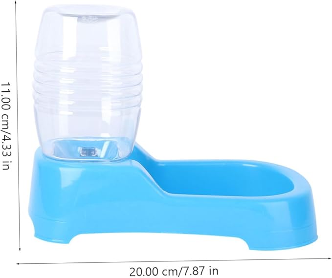 Angoily 3pcs Pet Water Feeder Bowl Creative Automatic Water Dispenser for Dogs and Puppies Safe Smooth Non-tip Design for Home and Pet Shops