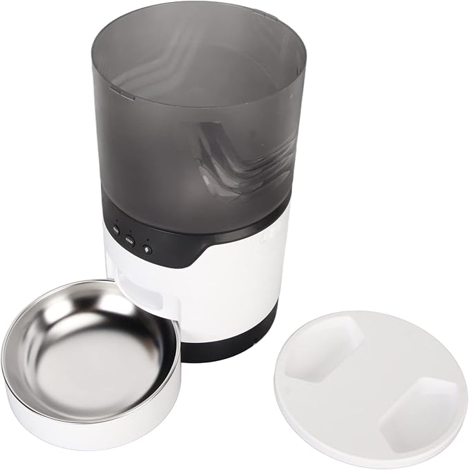 Dog Supplies Dog Supplies Cat Feeders with Voice Recorder App Control Auto Dog Food Dispenser Pet Dry Food Dispenser for Cats and Dogs Automatic Pet Feeders Smart Automatic Dog