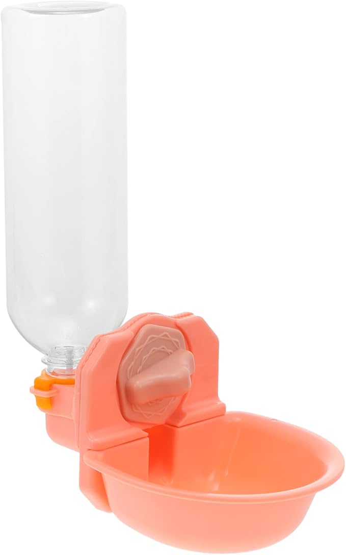 POPETPOP Pet Water Dispenser Bowl Automatic Feeder for Cats and Dogs Easy to Clean