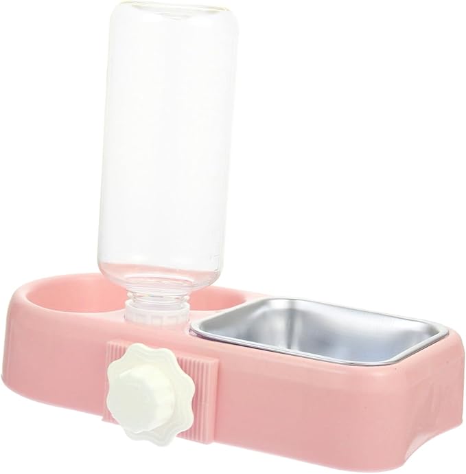 GANAZONO 1set Detachable Dog Bowl and Cat Feeder Automatic Water Dispenser for Dogs and Cats Convenient Hanging Design for Food and Water Easy to Inner Bowl Box