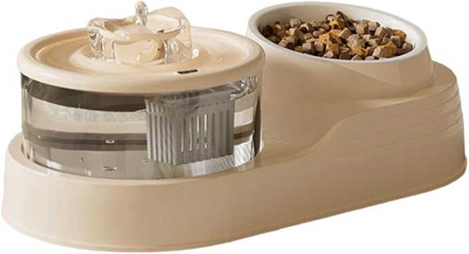 Automatic Dog Feeders and Water Dispenser Set Pet Water Drinking Dispenser for Home and Outdoor Activity Hygienic Waterer