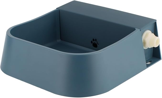 Dog Automatic Water Bowl with 1.5m Hose 2L Floating Ball Dispenser Pet for Animal Cat Chickens Rabbits(Only Bowl)