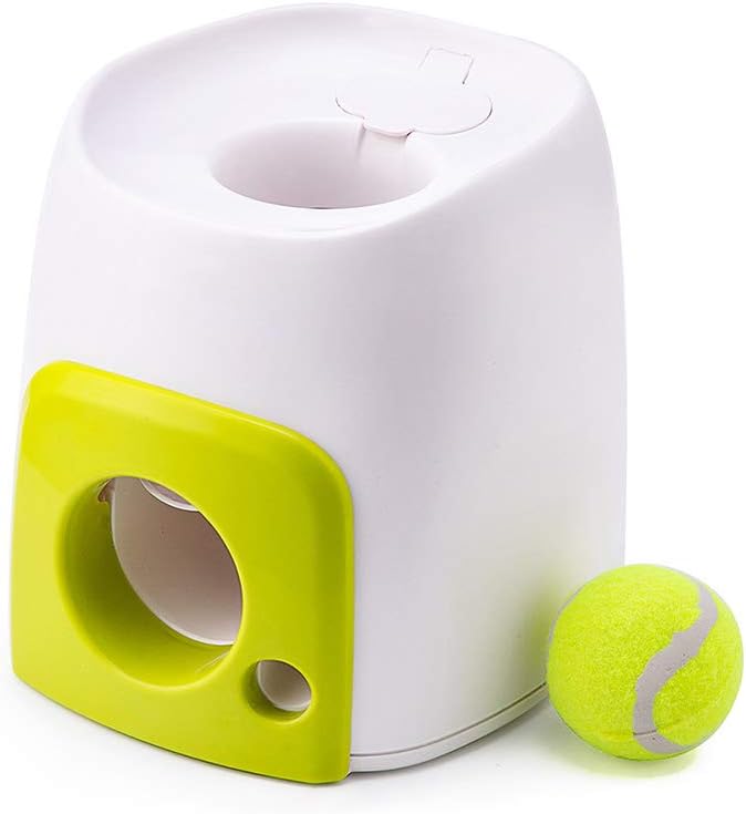 Zerone Interactive Dog Toy, Automatic Pet Treat Dispenser for Cats & Dogs - Smart Feeder with Ball Rolling Function, Training