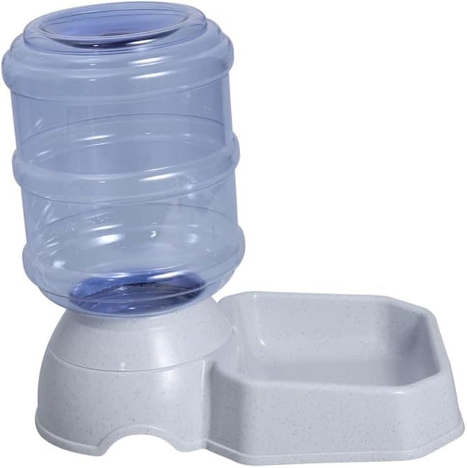 Pet Automatic Water Dispenser Fountain for Dogs and Cats Leak Design with Mouth Opening for Easy Cleaning Gravity Feed System for Busy Pet Parents