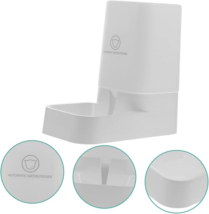 1Pc Pet Water Bowl for Cats and Dogs Capacity Pet Food Dispenser Easy Design for Pets