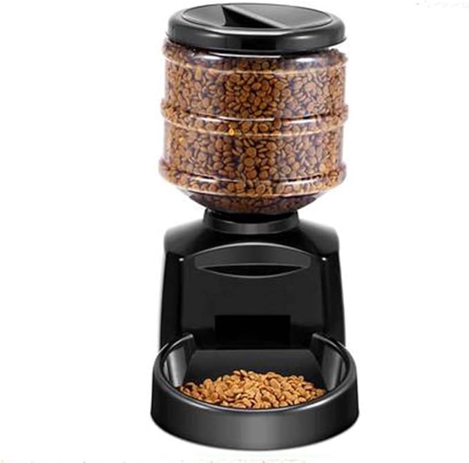 Pet Automatic Feeding Device Feeding Machine Dog and Cat Device Pet Feeding Timing Quantitative Feeding Machine 5.5L Intelligent Portable