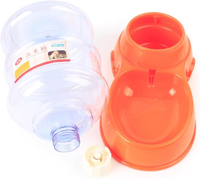 Pet Food Bowl Water Fountain Automatic Cat Feeder Stand Dogs Large Bowl Stand