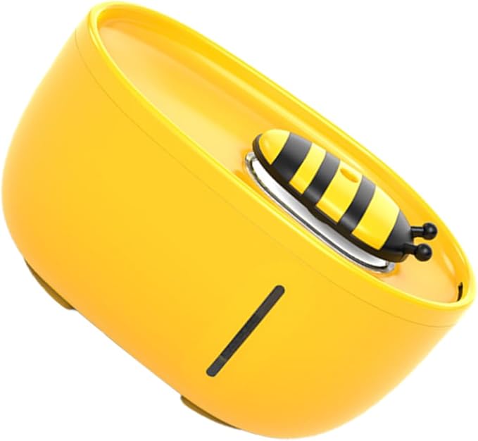 SUPVOX Automatic Pet Water Dispenser Capacity Portable and Lightweight Design for Cats and Dogs Honey Bee Water Feeder for Continuous Hydration