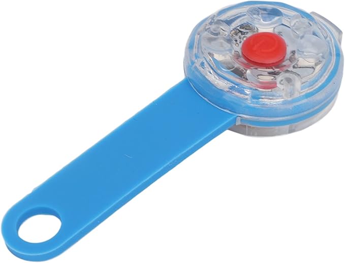 Dog Collar Light Pendant, Luminous Pendant USB Rechargeable LED Dog Light Pendant, IPX7 Waterproof 3 Light Modes Dog Collar Light for Pet Bag Bike (Blue)