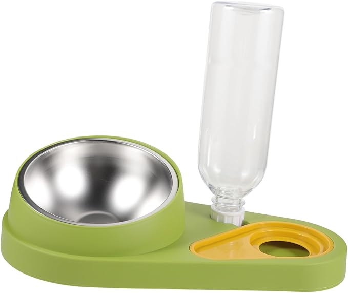 Pet Feeder Water Dispenser Dog Cat Automatic Bowl Gravity Pet Feeder Food and Water Bowl Set