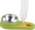 Pet Feeder Water Dispenser Dog Cat Automatic Bowl Gravity Pet Feeder Food and Water Bowl Set