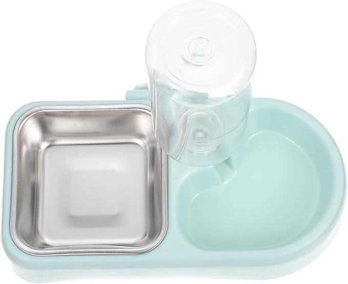 Automatic Water Refilling Pet Bowl No Spill Dog Food Bowls Elevated for Cats Dogs Multi-use Pet Feeder Detachable