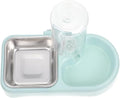 Automatic Water Refilling Pet Bowl No Spill Dog Food Bowls Elevated for Cats Dogs Multi-use Pet Feeder Detachable