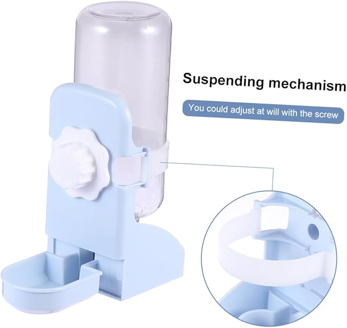 1pc Hanging Waterer Automatic Pet Water Dispenser for Dogs and Cats Leak Design Versatile Use Color