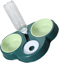 Multi-Function Pet Food Feeder and Water Dispenser Automatic Cat Dog Bowl Dual Food and Water Capacity Design for Home and Pet Store Use