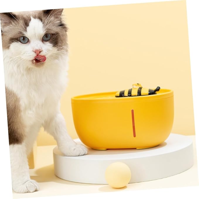 HEMOTON Automatic Dog and Cat Water Dispenser Compact Pet Water Feeder Filter for Home Use Convenient Design for Pets