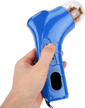 Pet Treat Launcher Funny Dog Food Catapult Puppy Snack Dispenser Handheld Dog Food Feeder Pet Training Interactive Toys(Blue)