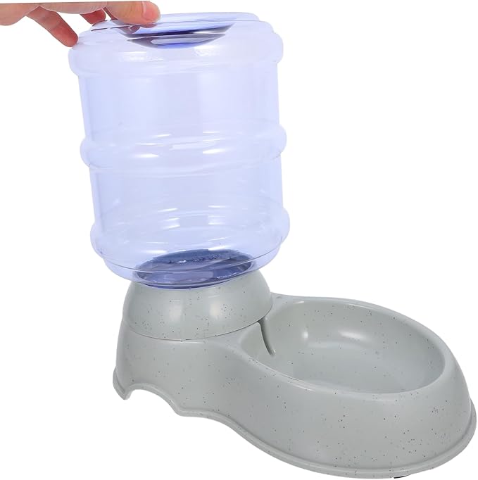 Yardwe Large Capacity Automatic PET Water Dispenser Self-Refilling Dog Water Feeder Filtration for Small Pets and Dog Crates