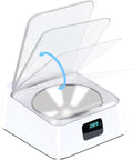 Automatic Cat Feeder Intelligent Automatic Cat Food Dispenser with Infrared Sensing Automatic & Removable Stainless Steel Bowl Automatic Pet Feeder for Cats and Dogs