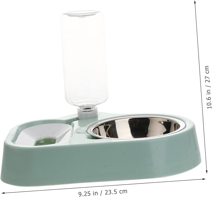 BESPORTBLE Pet Water Fountain Automatic Feeder Bowl Food-Grade Plastic Easy to Clean for Dogs Cats
