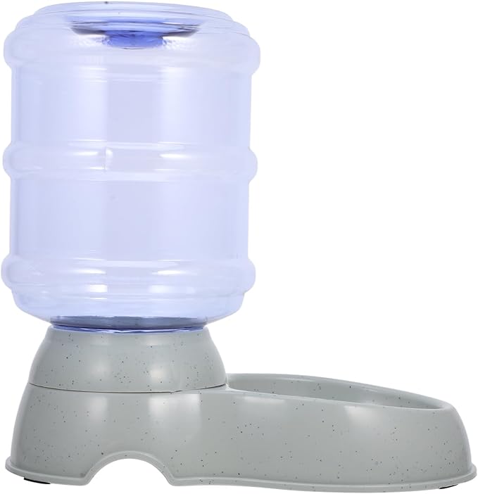 Toyvian Large Capacity Automatic PET Water Dispenser Self-Filling Dog and Cat Water Bowl Gravity Watering System for Outdoor Use PET Watering Bowl