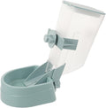 Kisangel 2l Hanging Automatic Dog Feeder Bowl, Pet Food Dispenser for Cage, Puppy Feeding Station, Suitable for Kennel and Crate Use