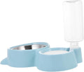 1pc Automatic Pet Feeder and Water Dispenser Bowl -Spill Feeding Non- Design for Comfortable Dining
