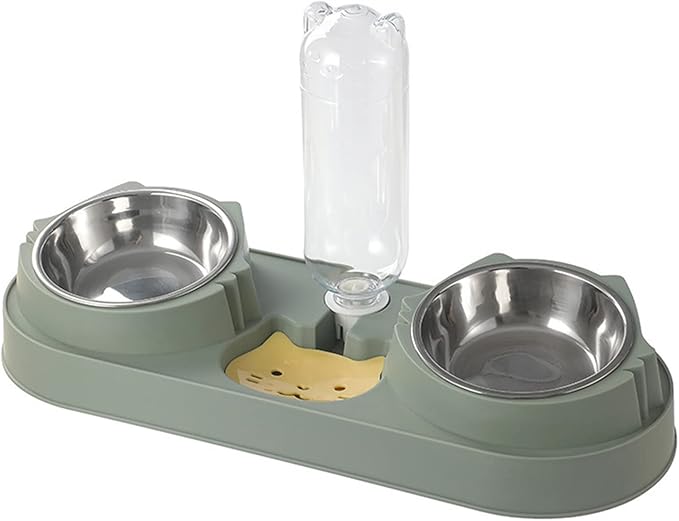 Pet Feeding Bowl Dog Food Small Dogs Food Large Capacity Anti-Skid Feeding Dispenser Kitten Feeder Pet Supplies for Small Dogs Treats