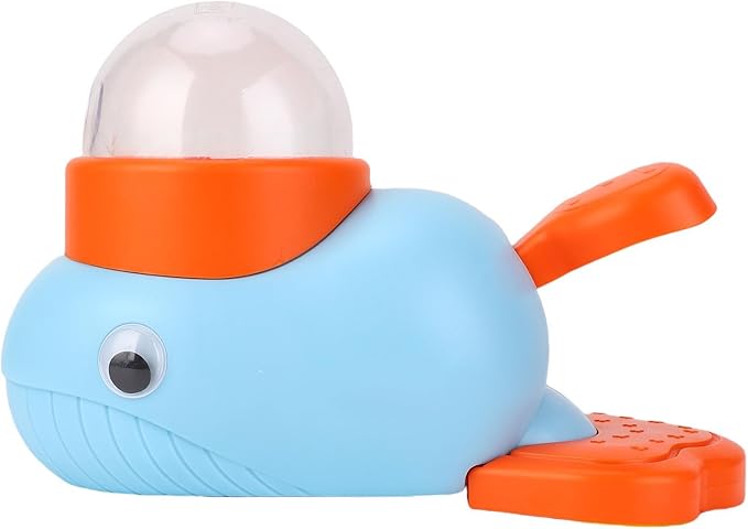 Focket Dog Treat Dispenser, Interactive Slow Feeder Puzzle Toy Automatic Feeding Large Capacity with Safe Plastic for Dogs and Cats (Blue)