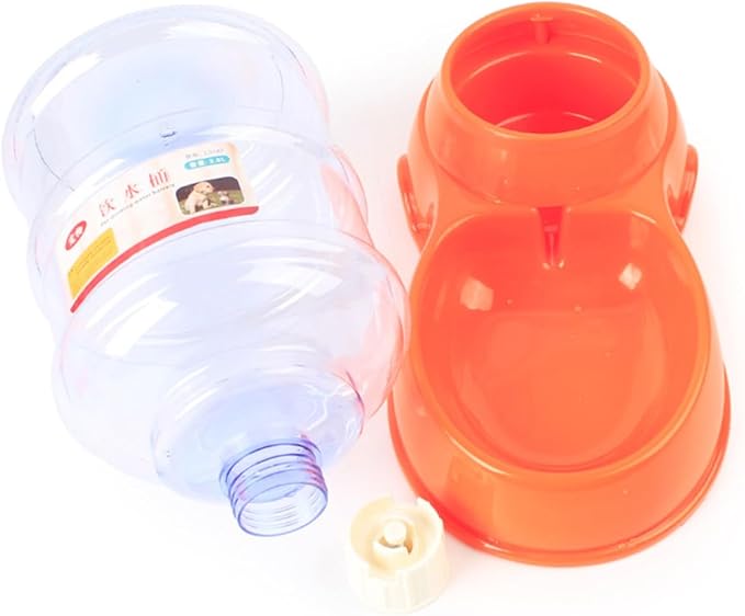 BESPORTBLE Pet Cat Automatic Feeding Device Dog Drinking Fountain Pet Food Bowl Water Bowl Safe Material No-Slip Base Leakproof Design