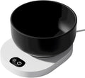 Pet Heated Water Bowl - Automatic Temperature Control, Ceramic Dog Cat Feeder, 35°C Warm Drinking Dish | Indoor Outdoor Home Table for Indoor Outdoor Home Table