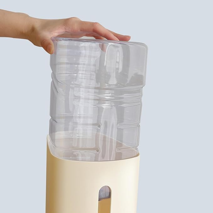 Elegant Automatic Waterer Food Feeder Water Dispenser Auto Feeder Fed for Small Medium and Large Cats Dogs