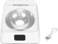 Automatic Cat Feeder, Infrared Sensor Cover Open Lid Pet Feeder, Removable Bowl Battery Powered, Intelligent Automatic Pet Food Dispenser for Cats and Dogs