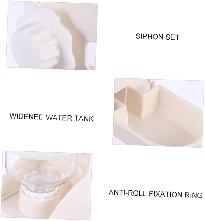 Large Capacity Automatic Dog Drinking Kettle Pet Water Dispenser Gravity Waterer for Dogs