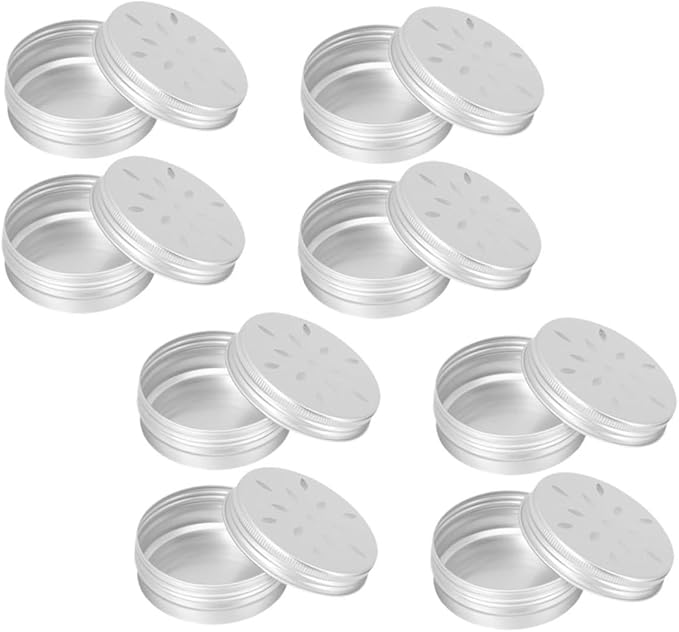 Milisten 8pcs Aluminum Dog Scent Training Box for Professional Scent Detection and Nose Work and Reliable Training Containers for Home and Working Dogs