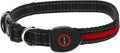 VANZACK 1Set Luminous Pet Dog Collar with USB Charging Flashing LED Collar for Safety During Fits Dogs Up to Comfortable and Durable Design