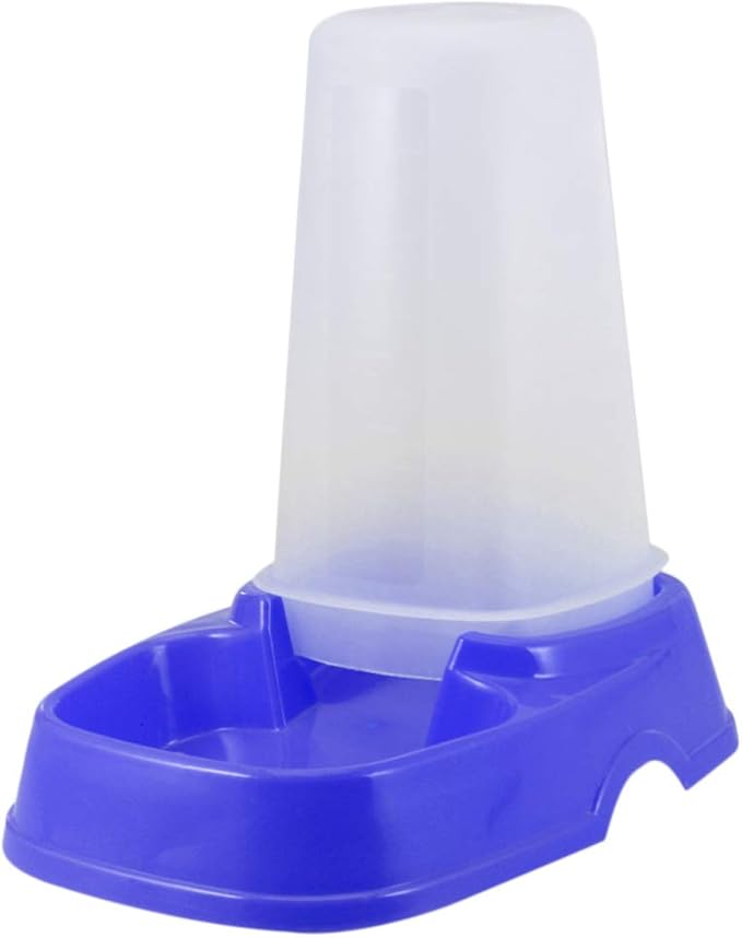 DOITOOL 2pcs Automatic Pet Feeder Dog Cat Food Dispenser Cat Dog Pet Feeder Automatic for Plastic Safe Easy to