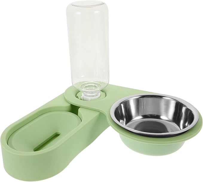Automatic Feeder Bowl Cats Food and Water Dispenser Design Easy Installation and Construction for Convenient Pet Feeding