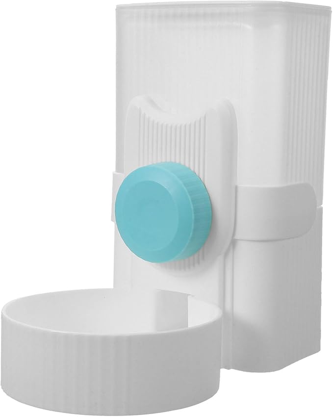 Pet Cage Water Feeder Automatic Drinking Device for Dogs and Fits Cage Wire Spacing Convenient and Safe for Pets