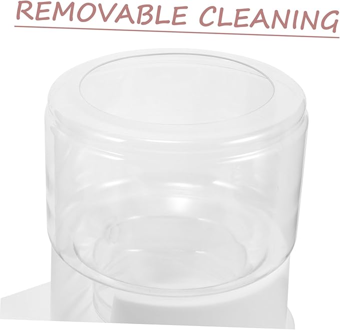 Automatic Pet Feeder Dog Cat Feeder Bowl Dispenser Capacity Easy to Clean Compact for Pet Food Dispenser