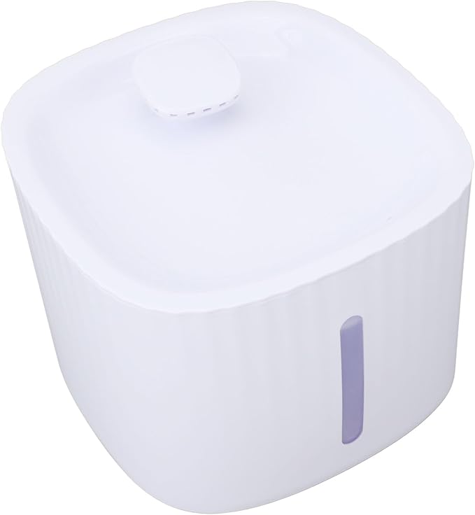 HURRISE Pet Water Dispenser, Auto Water Feeder, Automatic Dispenser, Large Capacity Transparent Look Automatic Adjustment Cat Waterer for Small Medium Pet