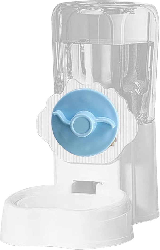 Easy to Clean Pet Feeder Convenient Hanging Water Dispenser for Cats Dogs Rabbits Guinea Pigs Ferrets Hedgehogs Large Capacity Automatic with Thread Blue 1