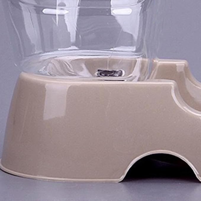 30OZ Pet Water Dispenser Plastic Automatic Refill Dog Drinking Fountain Cat Water Feeder Transparent Bottle for Home Use 8.46 * 6.69 * 4.72in